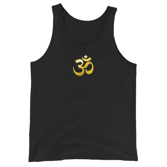 Men's Tank Top golden om print