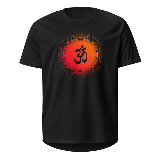 Om design Unisex sports jersey sunrise om print